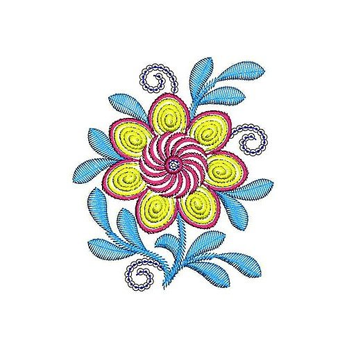 Sunflower Knitting | Applique Embroidery Design