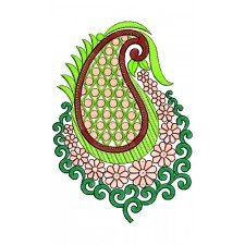 Wedding Blouse Applique Embroidery Design