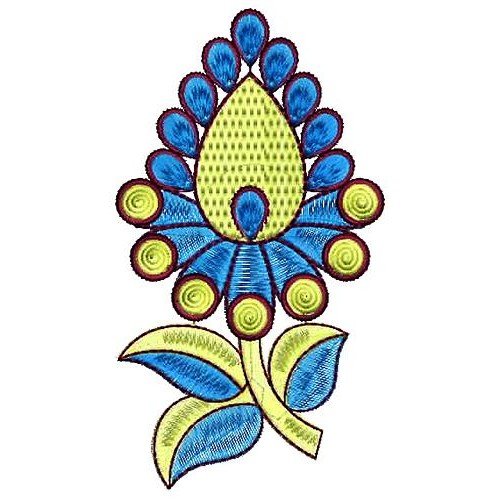 Banarasi Handloom Patch Embroidery Design