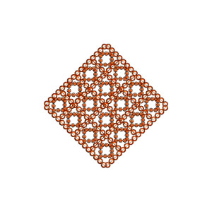 Square Quilt Block Machine Embroidery Design