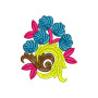 Swedish Applique Embroidery Design