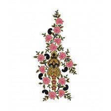 Japanese Art Patch Embroidery Design
