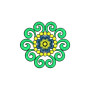 Princess Hat Applique Embroidery Design