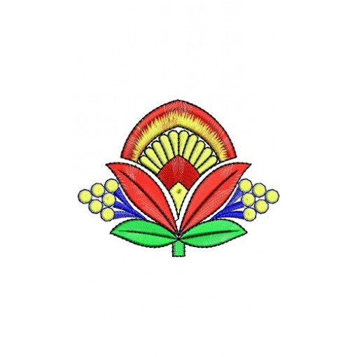 Protea Flower Applique Embroidery Design