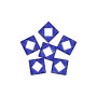 Polish Square Floral Embroidery Patch Design