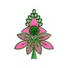 Palm Tree Type Embroidery Patch Design