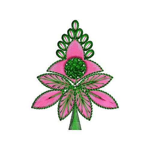 Palm Tree Type Embroidery Patch Design