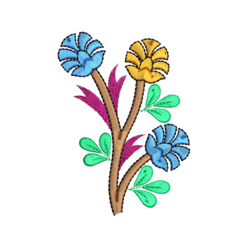 Arabian Embroidery Patch Design
