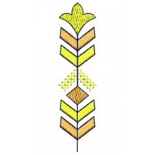 Italian Hanky Embroidery Patch Design