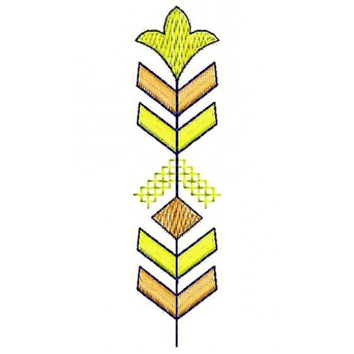 Italian Hanky Embroidery Patch Design