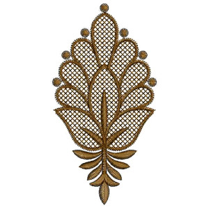 Kids Frock Patch Embroidery Design