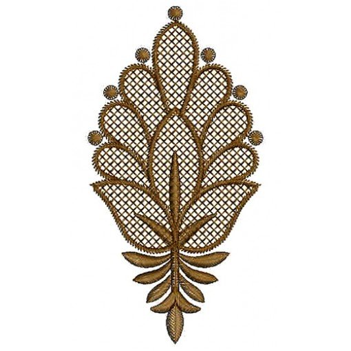 Kids Frock Patch Embroidery Design