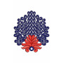 Palazzo Pants Embroidery Patch Design