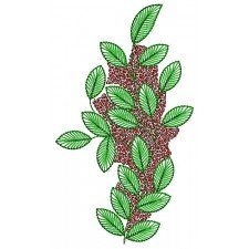 Shirts Back Side Embroidery Patch Design