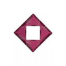 Mirror Embroidery Patch Design 17884