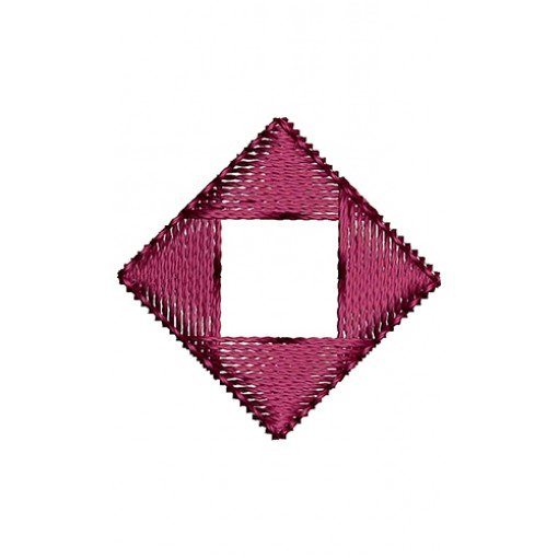 Mirror Embroidery Patch Design 17884