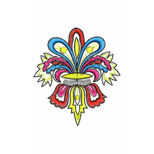 Korean Children Clothing Embroidery Applique Design