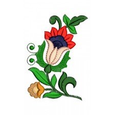 Saudi Women Dress Embroidery Patch Design