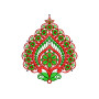 Traditional Volendam Clothes Embroidery Design
