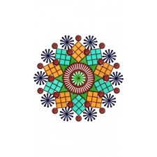 Traditional Romanian Round Decor Design