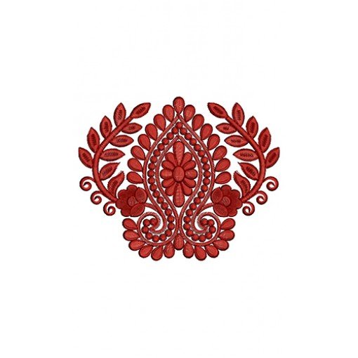 Traditional Round Sling Bag Embroidery Design