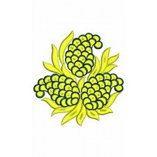 Dress Pocket Embroidery Applique Design