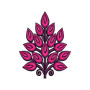 Maple Leaves Embroidery Kids Shirt Design