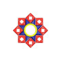 Kawaii Floral Iron Embroidery Applique Design