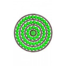 Reverse Needleturned Applique Embroidery Design