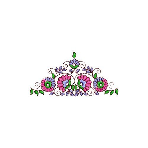 Minkoff Love Floral Applique Embroidery Design