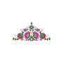 Minkoff Love Floral Applique Embroidery Design