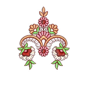 Beautiful Paisley Embroidery Design