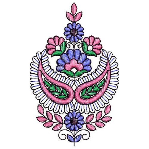 Quinn Women Purse Flower Applique Embroidery Design