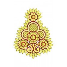 London Robbin Applique Embroidery Design