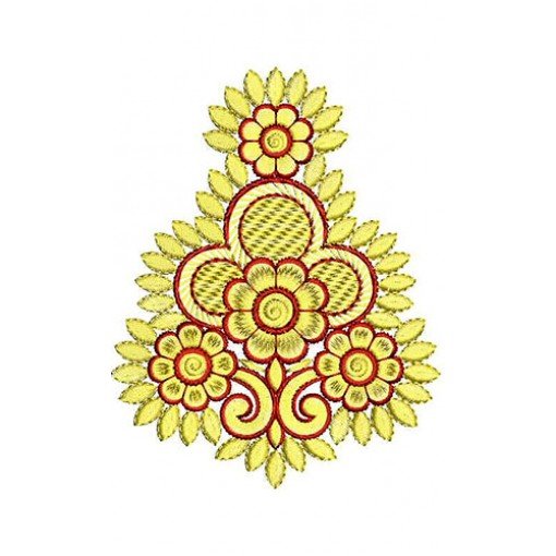 London Robbin Applique Embroidery Design