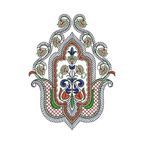 Applique Embroidery Designs For Kurti 18220