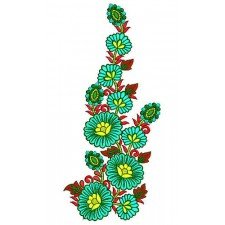 Applique Embroidery Design 18274
