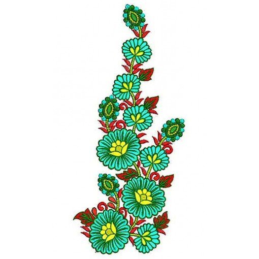 Applique Embroidery Design 18274