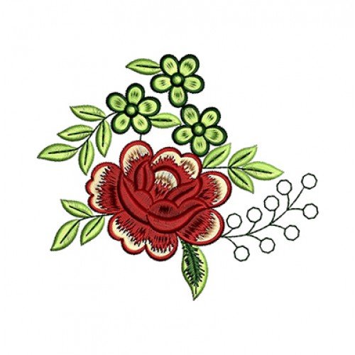 Applique Embroidery Design 18281