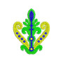 Patch Embroidery Design 18292