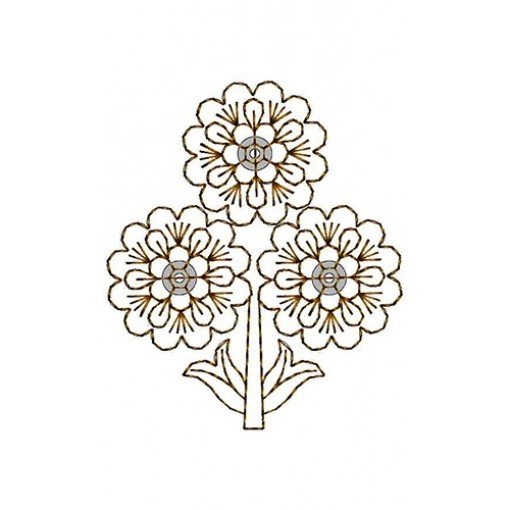 Patch Embroidery Design 18334