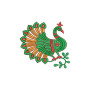 Patch Embroidery Design 18401