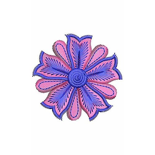 Floral Machine Embroidery Design 18464