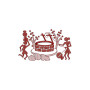 Patch Embroidery Design 18559