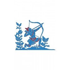 Patch Embroidery Design 18566
