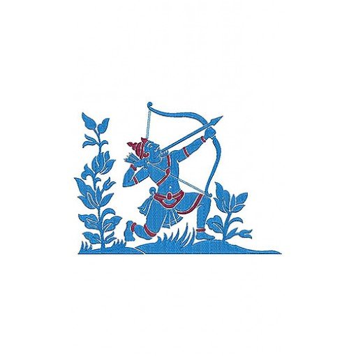 Patch Embroidery Design 18566