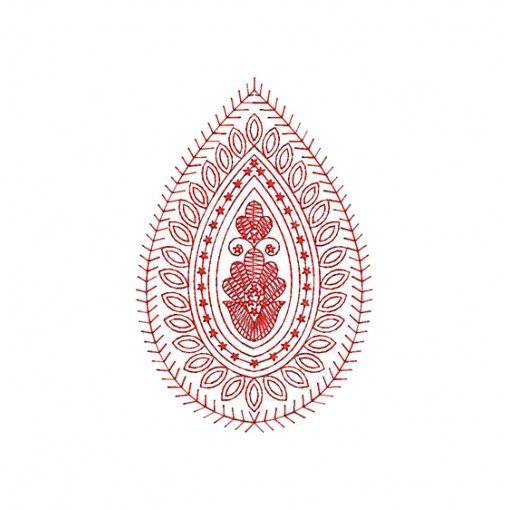 Patch Embroidery Design 18602