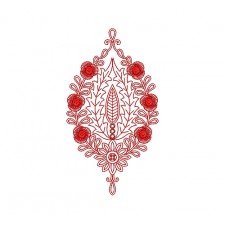 Patch Embroidery Design 18606