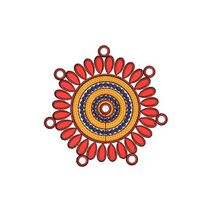 Patch Embroidery Design 18682