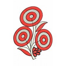 Circle Trio Embroidery Design 18683